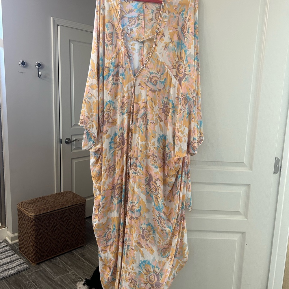 Free People Floral Maxi Dress - Multicolor